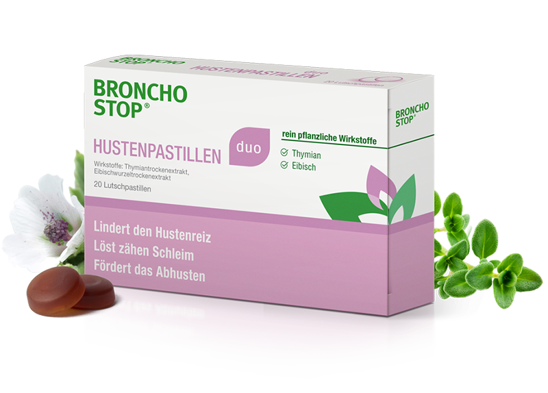 Bronchostop easy to take with you